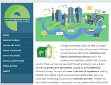 Tablet Screenshot of edgeadgroup.com